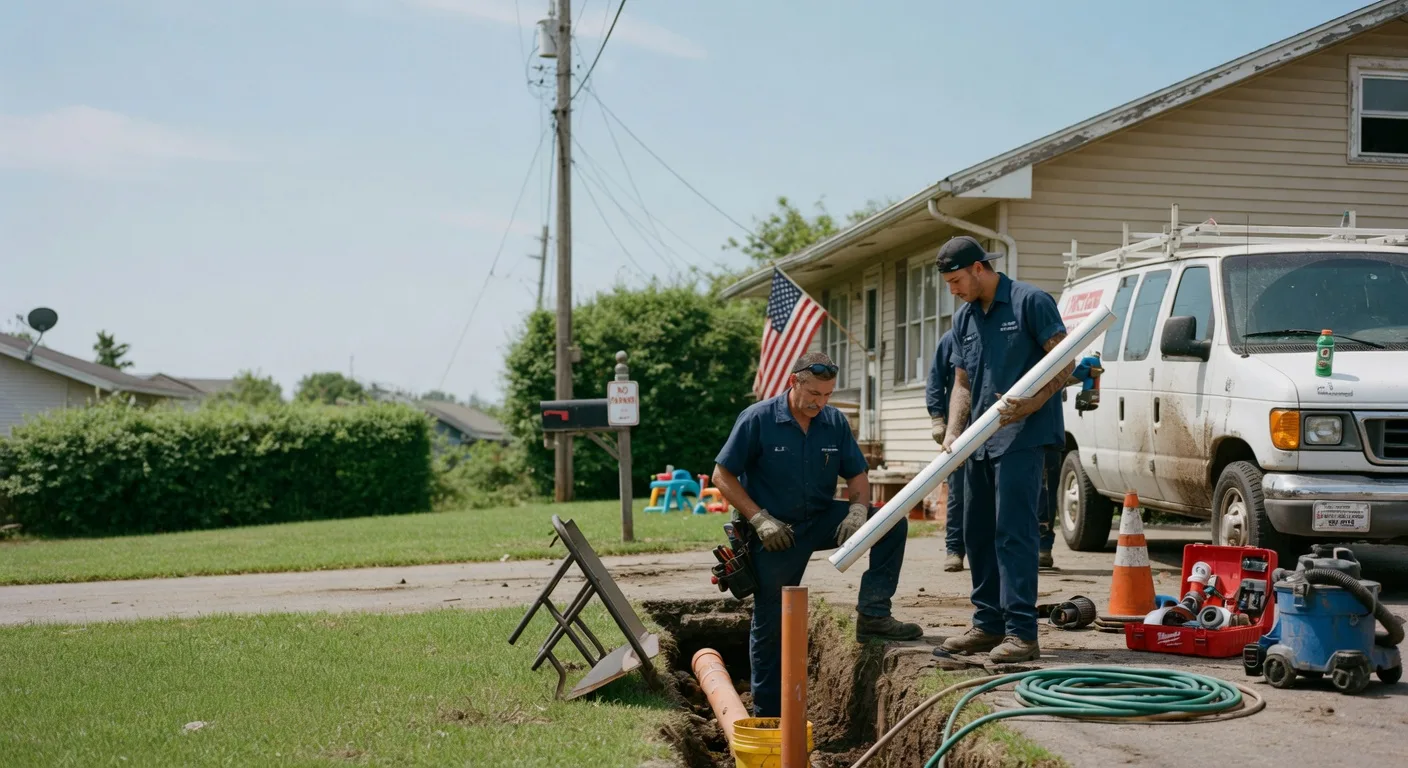 Sewer Line Inspection in Breaux Bridge, LA